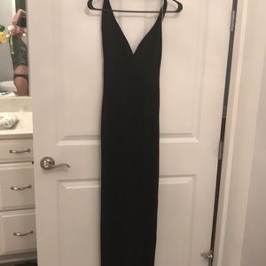 Black long dress
